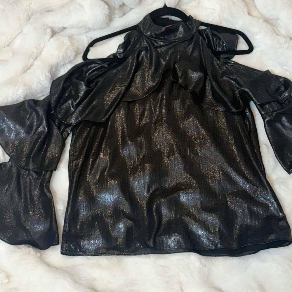 Parker Blouse - A showstopper evening glam  top that truly is magnificent! Sz S